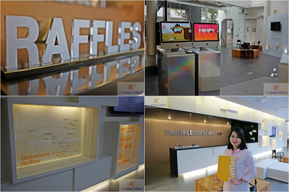 เยี่ยมชม Raffles Design Institute, Singapore