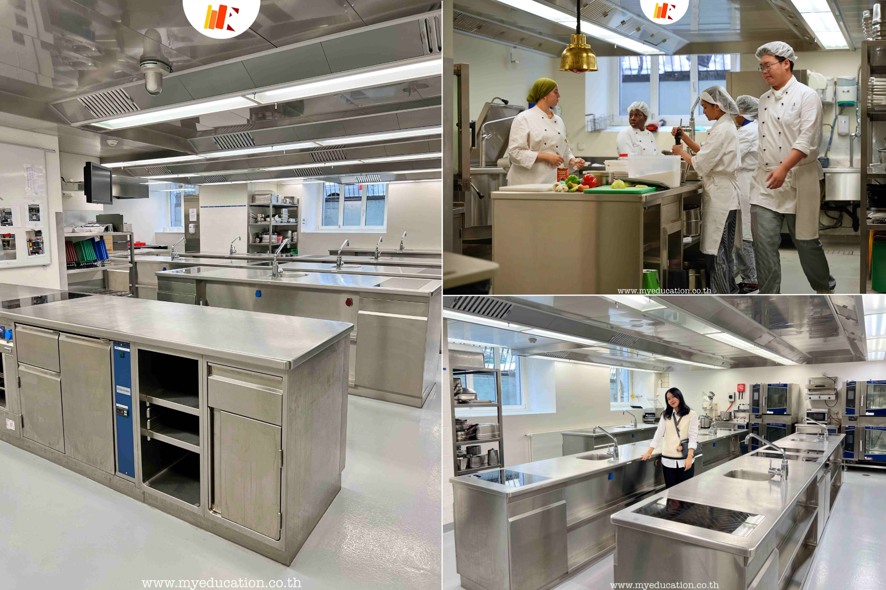 UPDATE 2023! ห้องเรียนทำอาหาร-ทำขนม สถาบัน BHMS, Switzerland